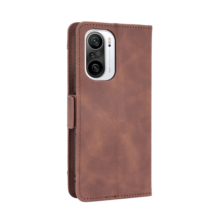 For Xiaomi Mi 11i Skin Feel Calf Pattern Horizontal Flip Leather Case with Holder & Card Slots & Photo Frame