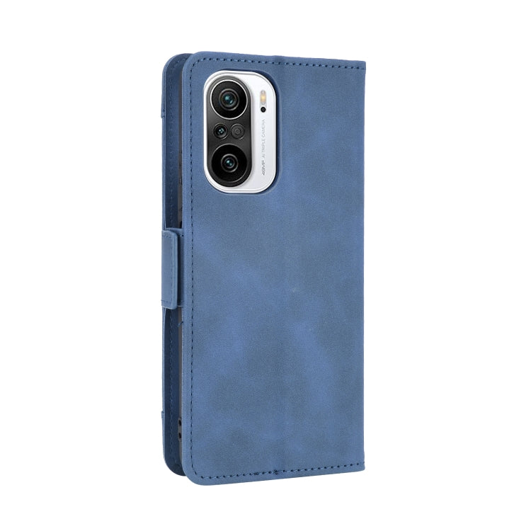 For Xiaomi Mi 11i Skin Feel Calf Pattern Horizontal Flip Leather Case with Holder & Card Slots & Photo Frame