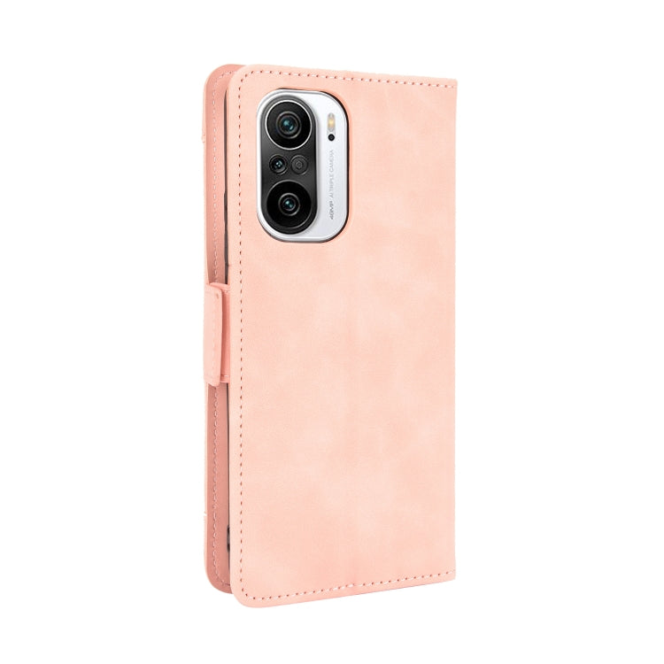 For Xiaomi Mi 11i Skin Feel Calf Pattern Horizontal Flip Leather Case with Holder & Card Slots & Photo Frame