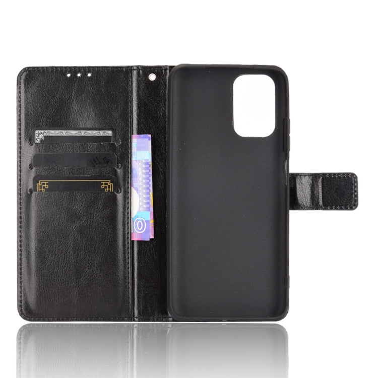For Xiaomi Redmi Note 10 4G / Note 10S Retro Crazy Horse Texture Horizontal Flip Leather Case with Holder & Card Slots & Photo Frame