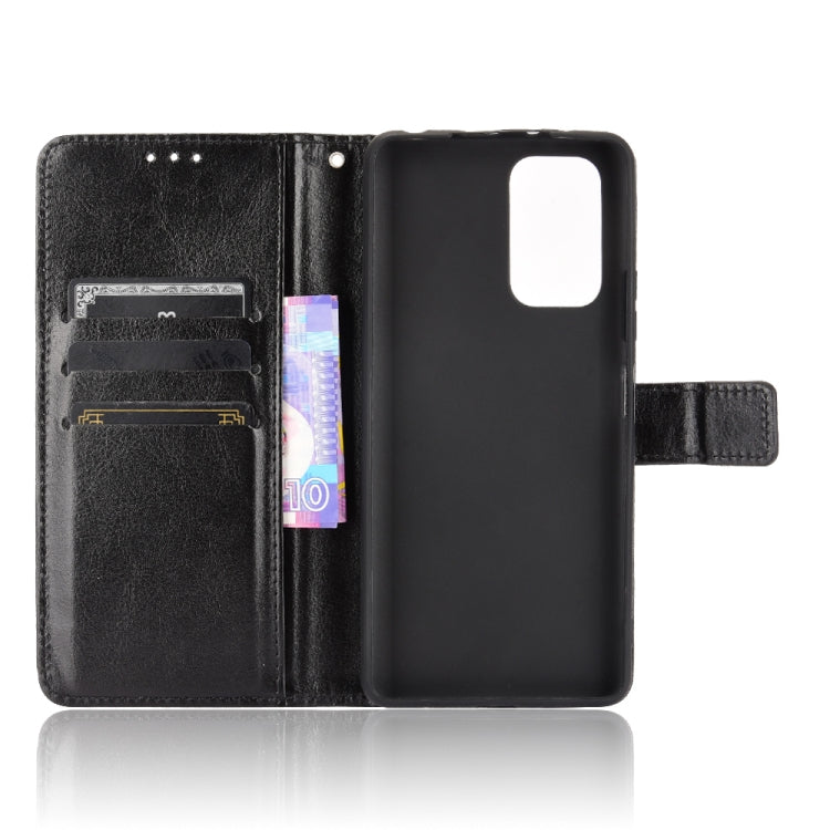 For Xiaomi Redmi Note 10 Pro / Note 10 Pro Max Retro Crazy Horse Texture Horizontal Flip Leather Case with Holder & Card Slots & Photo Frame