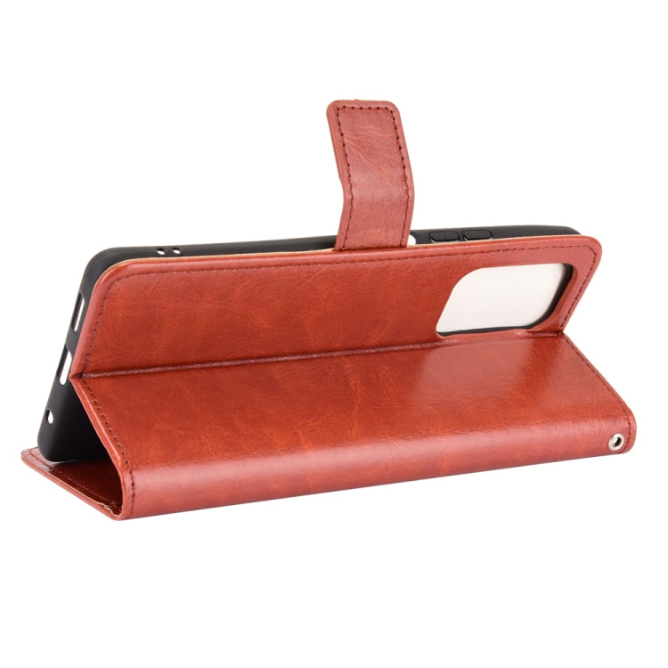 For Xiaomi Redmi Note 10 Pro / Note 10 Pro Max Retro Crazy Horse Texture Horizontal Flip Leather Case with Holder & Card Slots & Photo Frame