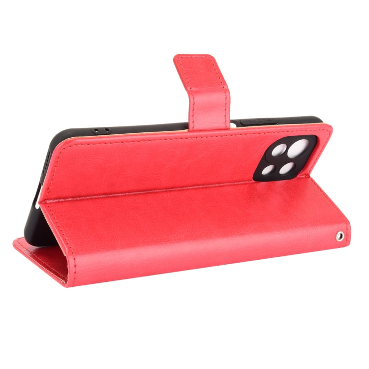 For Xiaomi Mi 11 Lite 4G Retro Crazy Horse Texture Horizontal Flip Leather Case with Holder & Card Slots & Photo Frame