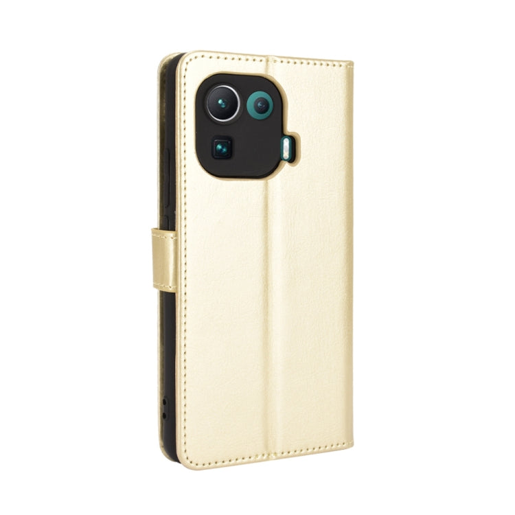 For Xiaomi Mi 11 Pro Retro Crazy Horse Texture Horizontal Flip Leather Case with Holder & Card Slots & Photo Frame