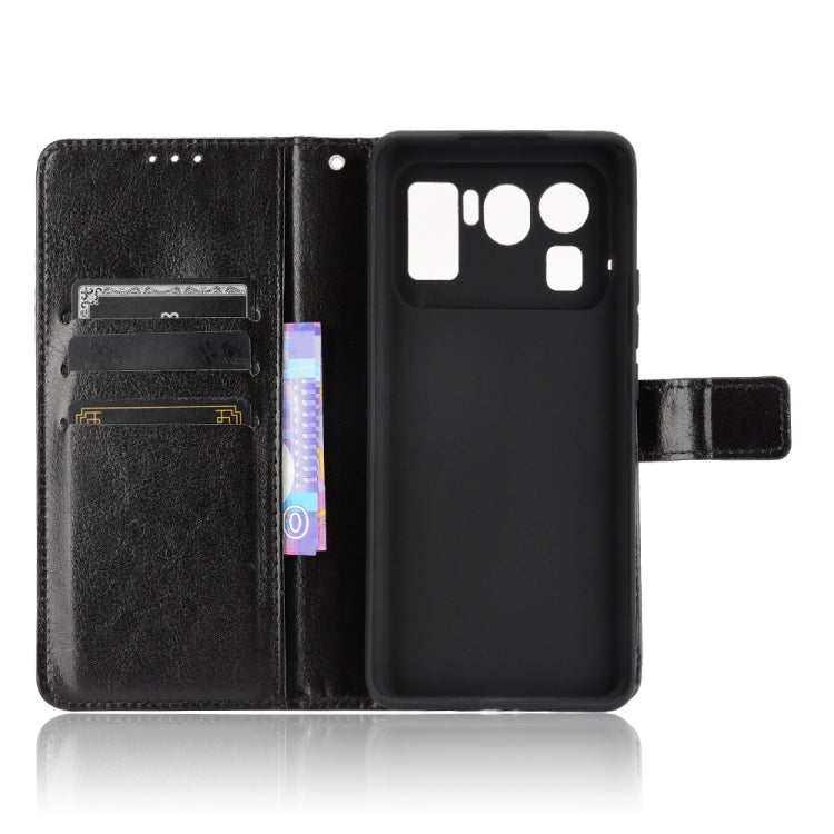 For Xiaomi Mi 11 Ultra Retro Crazy Horse Texture Horizontal Flip Leather Case with Holder & Card Slots & Photo Frame