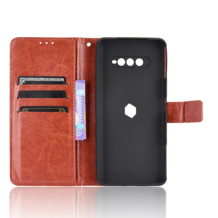 For Xiaomi Black Shark 4 / 4 Pro Retro Crazy Horse Texture Horizontal Flip Leather Case with Holder & Card Slots & Photo Frame