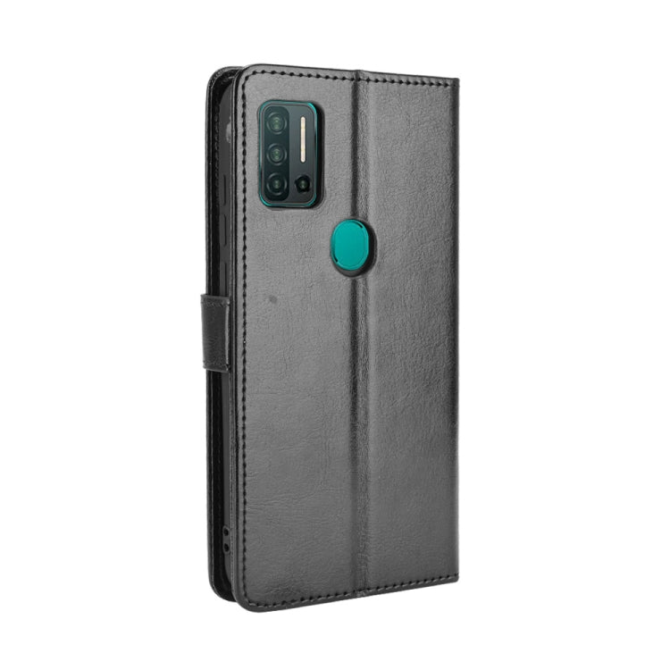 For Ulefone Note 11P Retro Crazy Horse Texture Horizontal Flip Leather Case with Holder & Card Slots & Photo Frame