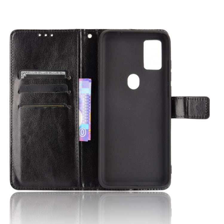 For Ulefone Note 11P Retro Crazy Horse Texture Horizontal Flip Leather Case with Holder & Card Slots & Photo Frame