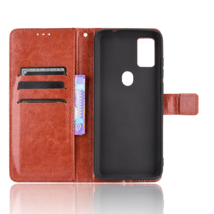 For Ulefone Note 11P Retro Crazy Horse Texture Horizontal Flip Leather Case with Holder & Card Slots & Photo Frame