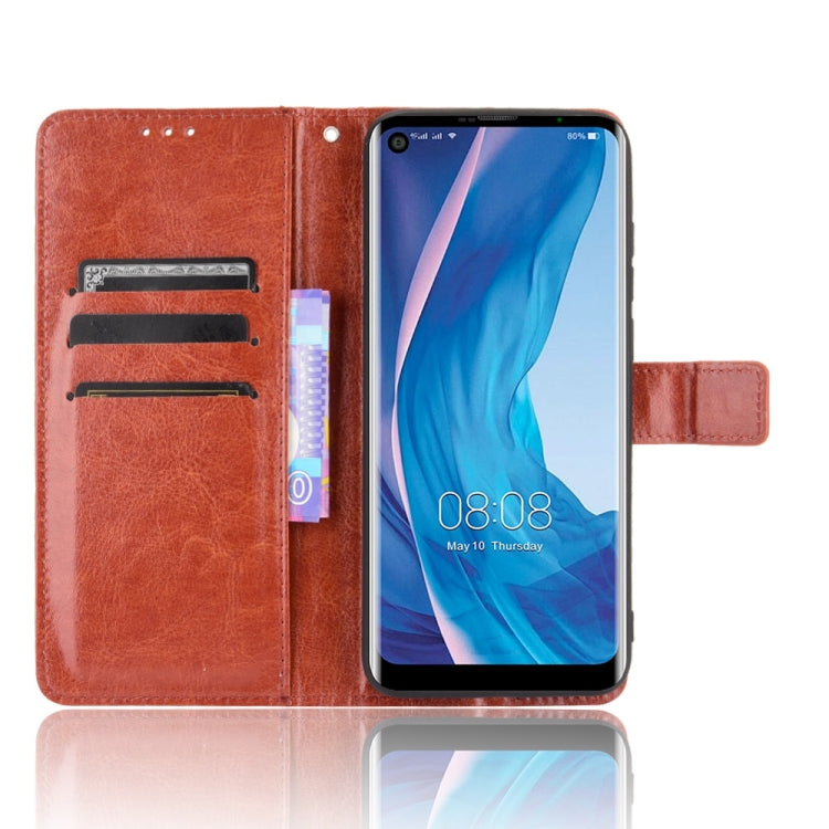 For Ulefone Note 11P Retro Crazy Horse Texture Horizontal Flip Leather Case with Holder & Card Slots & Photo Frame