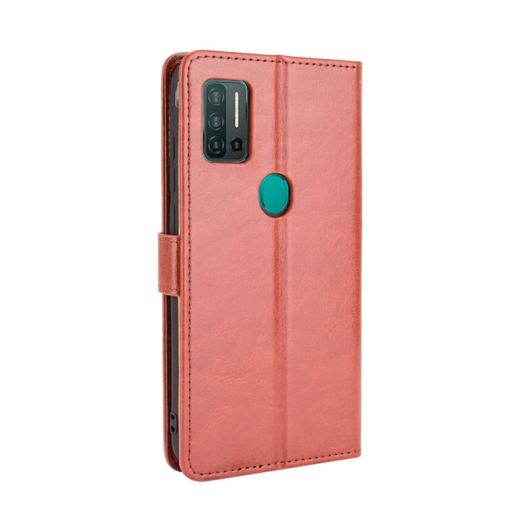 For Ulefone Note 11P Retro Crazy Horse Texture Horizontal Flip Leather Case with Holder & Card Slots & Photo Frame