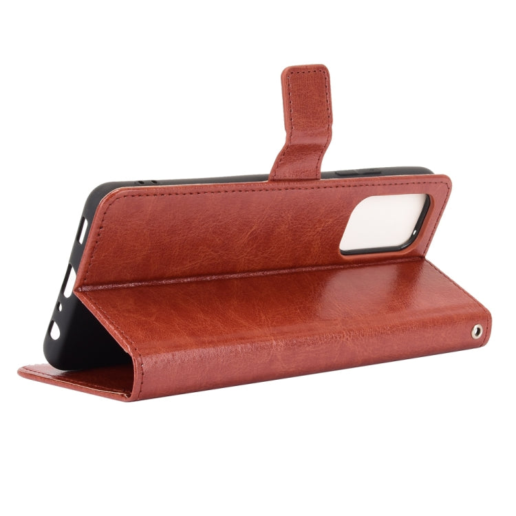 For Samsung Galaxy A32 4G(EU Version) Retro Crazy Horse Texture Horizontal Flip Leather Case with Holder & Card Slots & Photo Frame