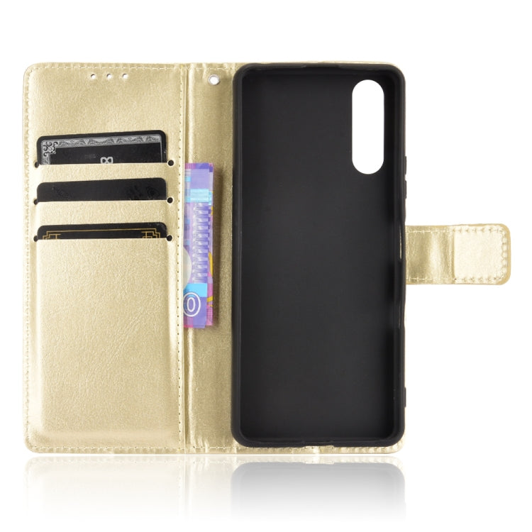 For Sony Xperia 10 III Retro Crazy Horse Texture Horizontal Flip Leather Case with Holder & Card Slots & Photo Frame
