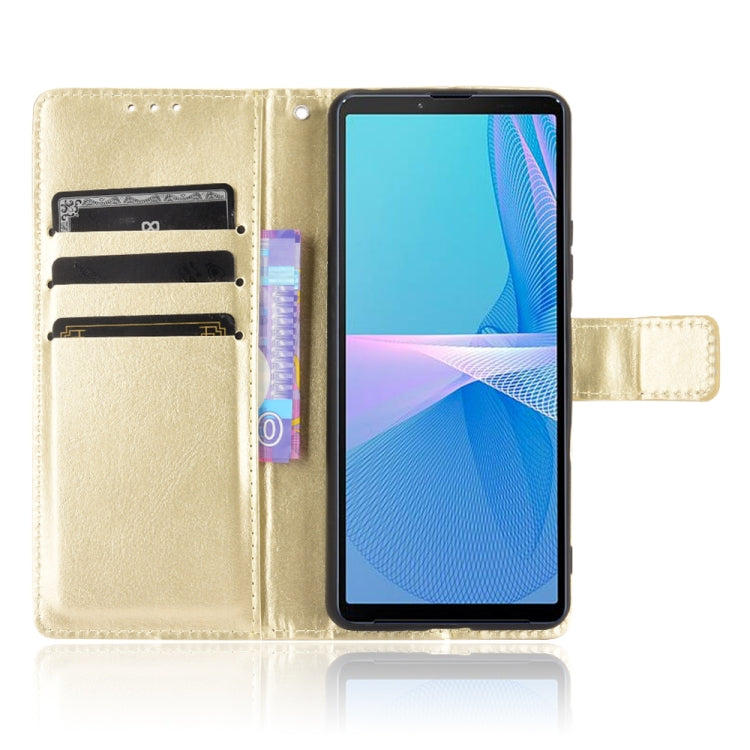 For Sony Xperia 10 III Retro Crazy Horse Texture Horizontal Flip Leather Case with Holder & Card Slots & Photo Frame
