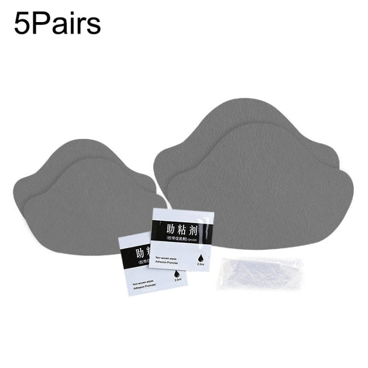 5 Pairs 064 Sneakers Self-adhesive Anti-abrasion Anti-slip Heel Protective Sticker Mending Shoes Sticker