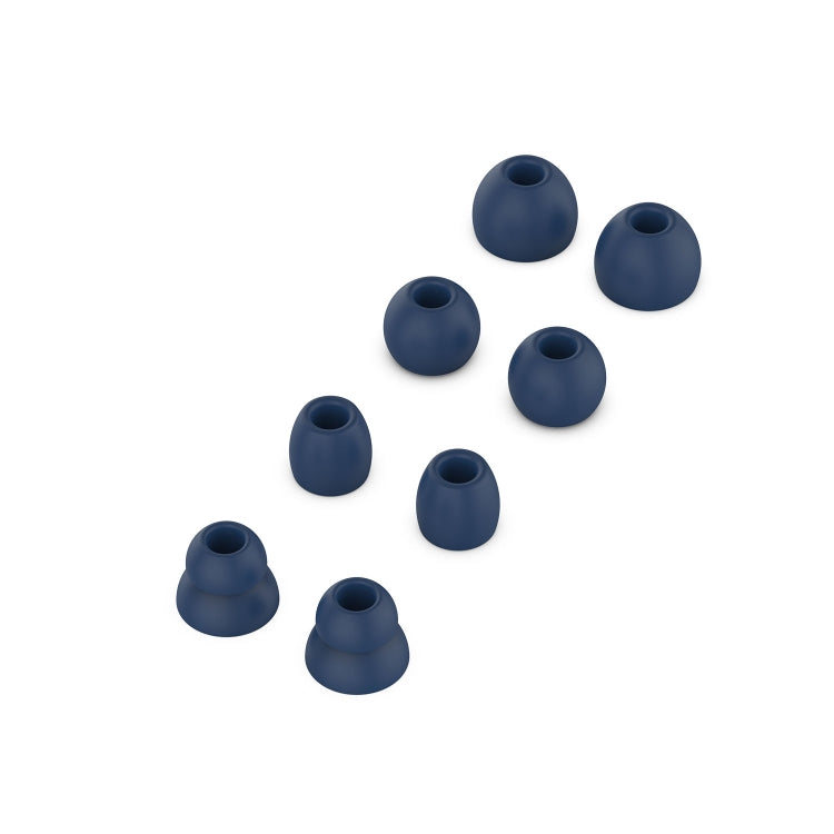 4 Pairs Wireless Earphone Replaceable Silicone Ear Cap Earplugs for Huawei FreeBuds 4i / FreeLace Pro / Active Noise Canceling Earphones 3
