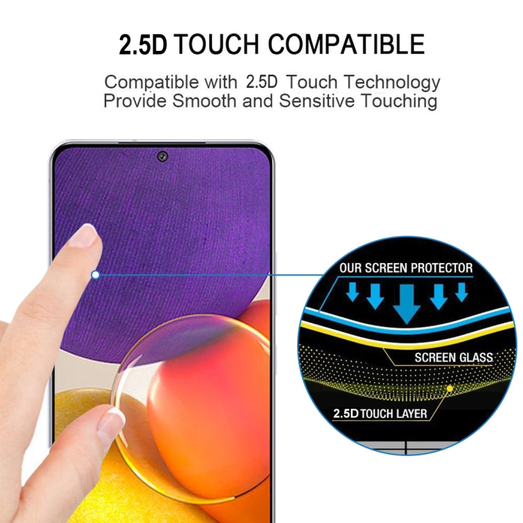 For Samsung Galaxy Quantum 2 Full Glue Full Screen Tempered Glass Film