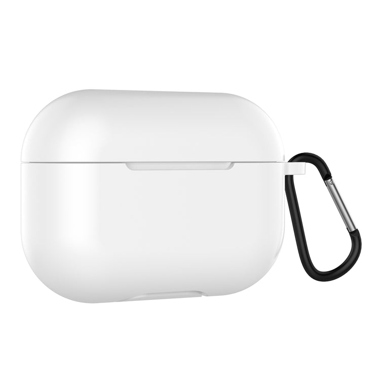 Solid Color Silicone Earphone Protective Case for AirPods Pro, with Hook