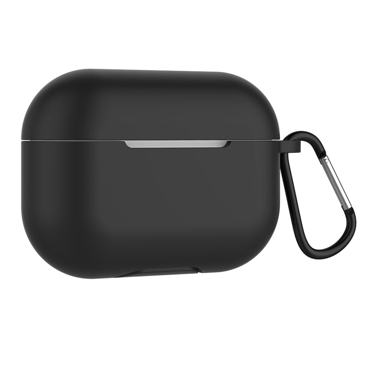Solid Color Silicone Earphone Protective Case for AirPods Pro, with Hook
