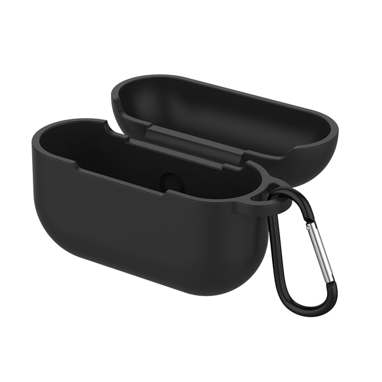 Solid Color Silicone Earphone Protective Case for AirPods Pro, with Hook