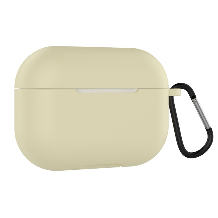 Solid Color Silicone Earphone Protective Case for AirPods Pro, with Hook
