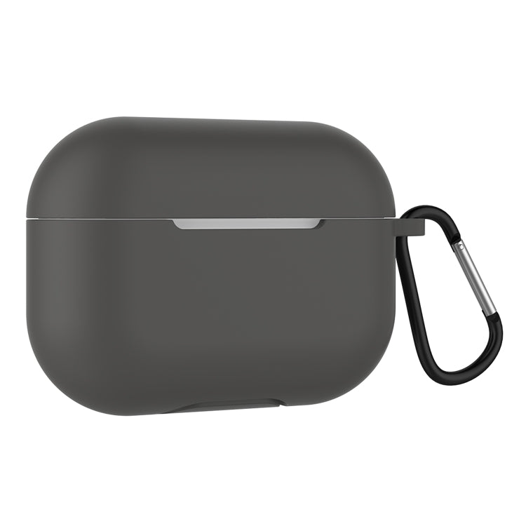Solid Color Silicone Earphone Protective Case for AirPods Pro, with Hook