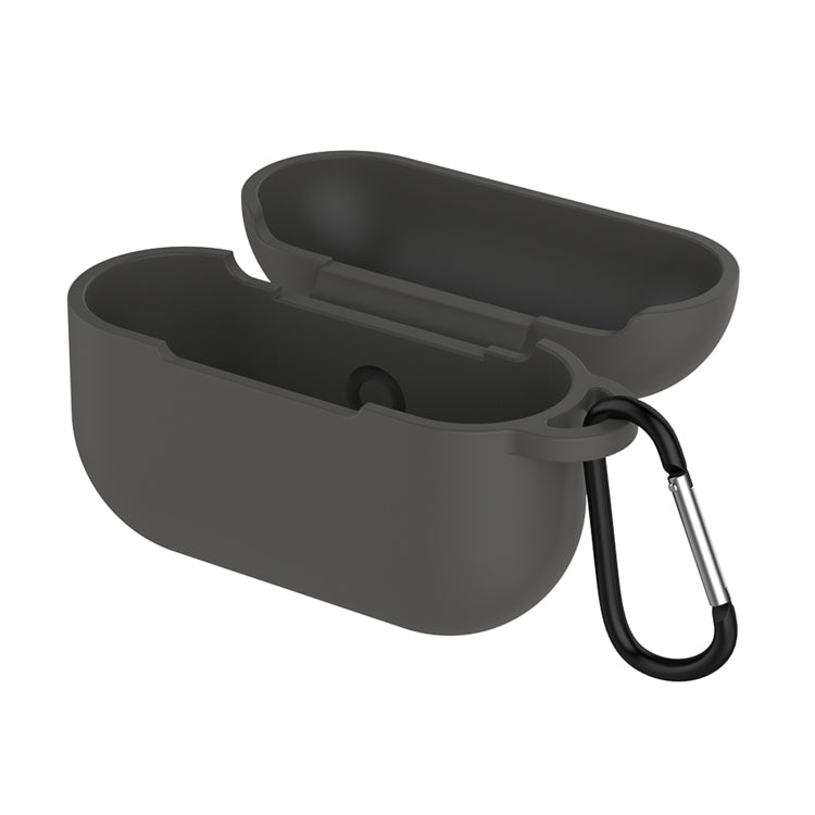Solid Color Silicone Earphone Protective Case for AirPods Pro, with Hook