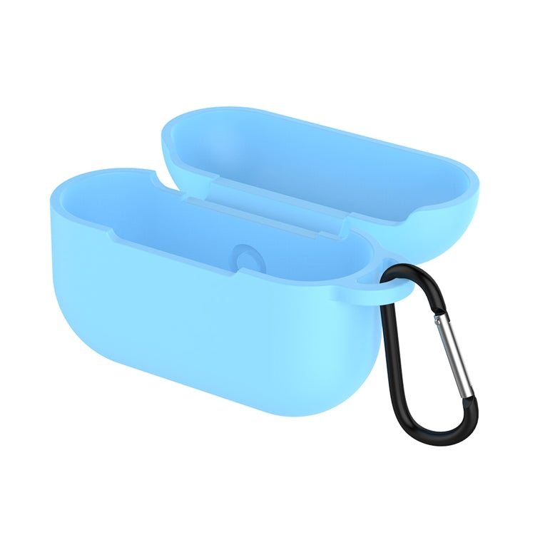 Solid Color Silicone Earphone Protective Case for AirPods Pro, with Hook