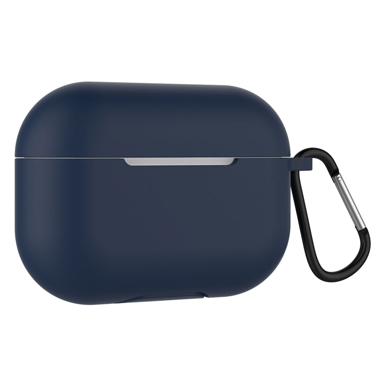 Solid Color Silicone Earphone Protective Case for AirPods Pro, with Hook