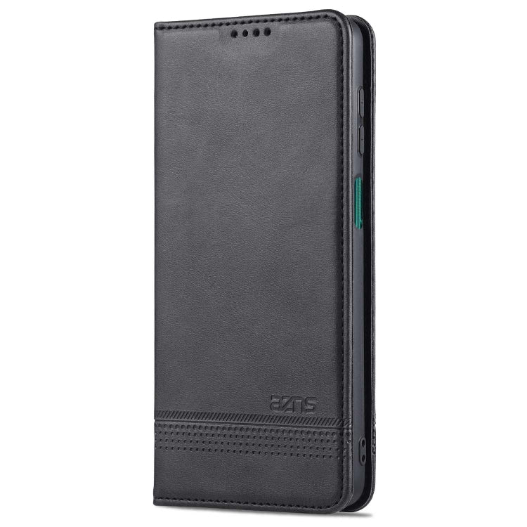 For Samsung Galaxy M62 / F62 AZNS Magnetic Calf Texture Horizontal Flip Leather Case with Card Slots & Holder & Wallet