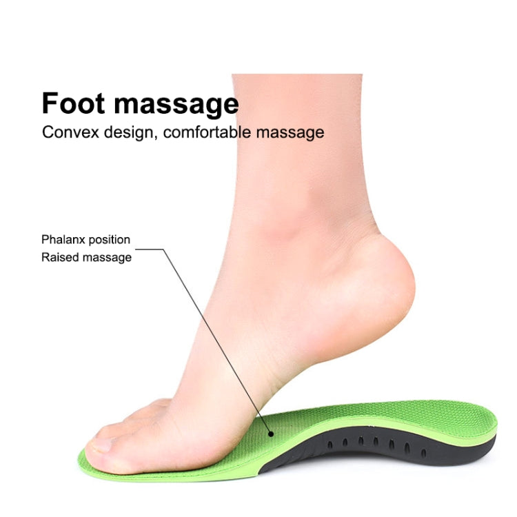 1 Pair 068 Sports Correct Shockproof Massage Arch Of Foot Flatfoot Support Insole Shoe-pad, Size:XS (225-240mm)