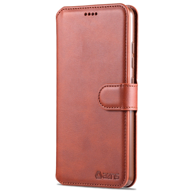 For Samsung Galaxy A32 4G AZNS Calf Texture Horizontal Flip Leather Case with Holder & Card Slots & Wallet & Photo Frame