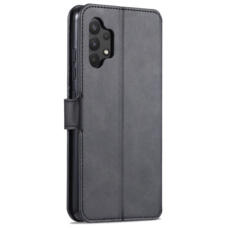 For Samsung Galaxy A32 4G AZNS Calf Texture Horizontal Flip Leather Case with Holder & Card Slots & Wallet & Photo Frame
