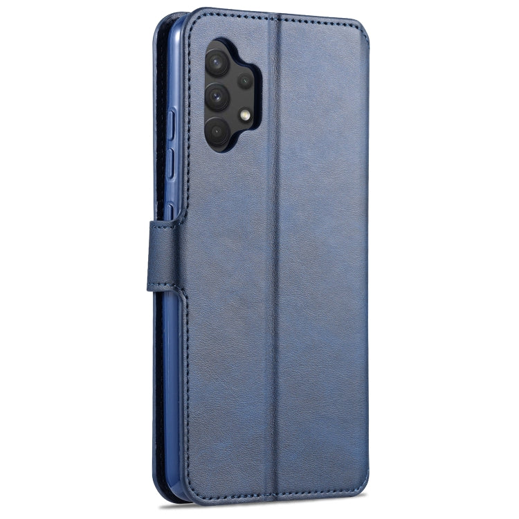 For Samsung Galaxy A32 4G AZNS Calf Texture Horizontal Flip Leather Case with Holder & Card Slots & Wallet & Photo Frame