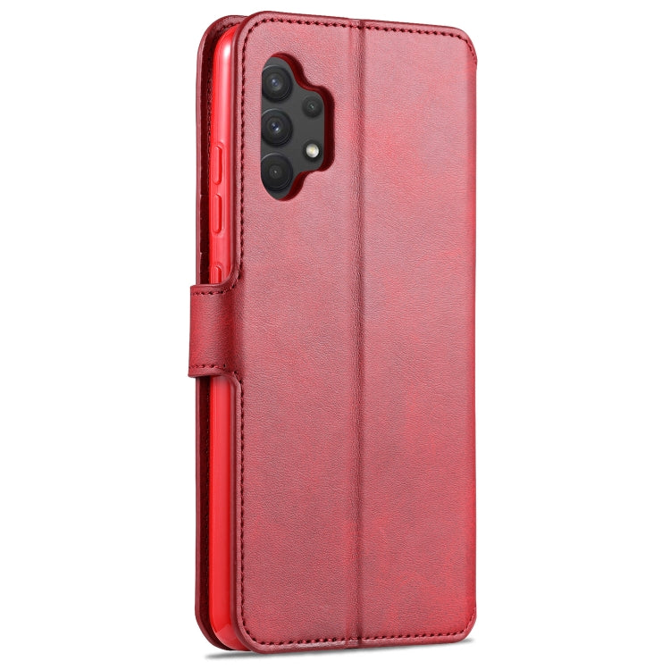For Samsung Galaxy A32 4G AZNS Calf Texture Horizontal Flip Leather Case with Holder & Card Slots & Wallet & Photo Frame
