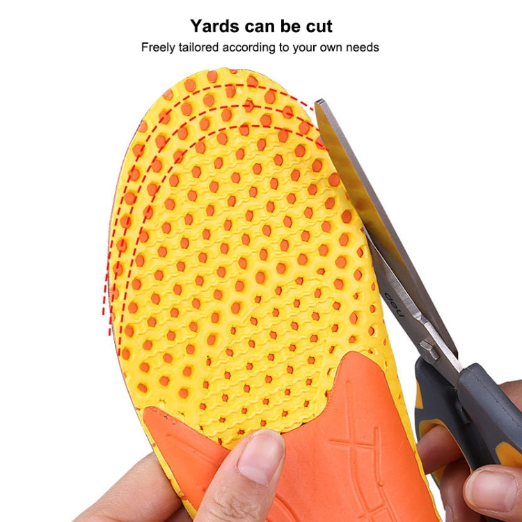 1 Pair 078 Thicken Breathable Shockproof Sports Insole Shoe-pad, Size:275-280mm