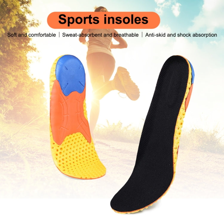 1 Pair 078 Thicken Breathable Shockproof Sports Insole Shoe-pad, Size:275-280mm