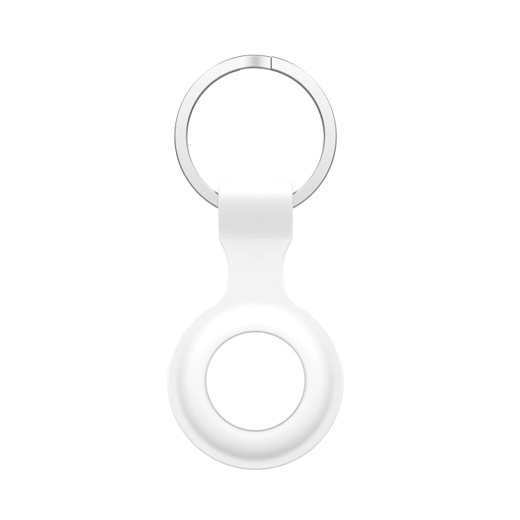 Positioner Anti-lost Portable Silicone Protective Case for Apple AirTags, with Key Ring