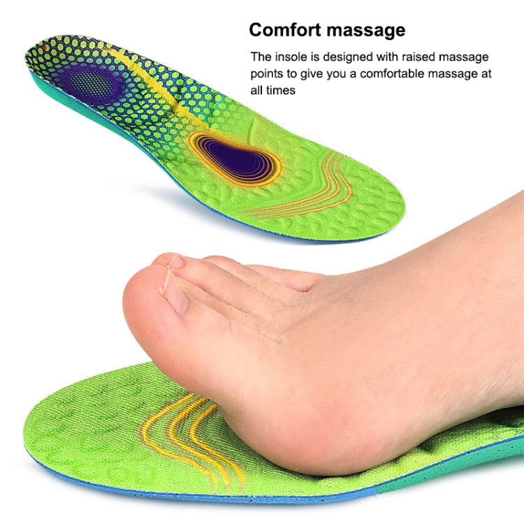 1 Pair 079 Casual Shockproof Massage Arch Of Foot Sports Insole Shoe-pad, Size:S (225-245mm)