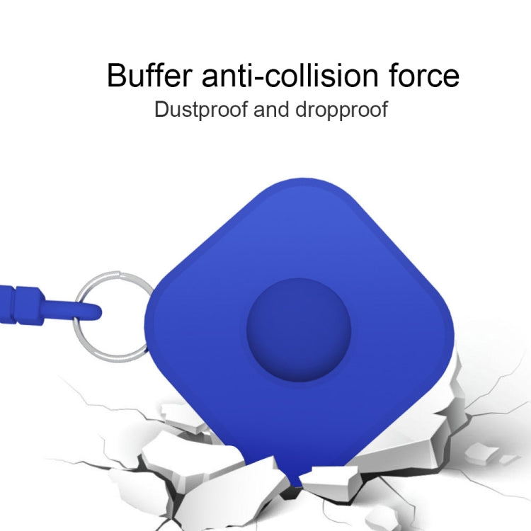 Shockproof Anti-scratch Silicone Protective Case with Strap For AirTag