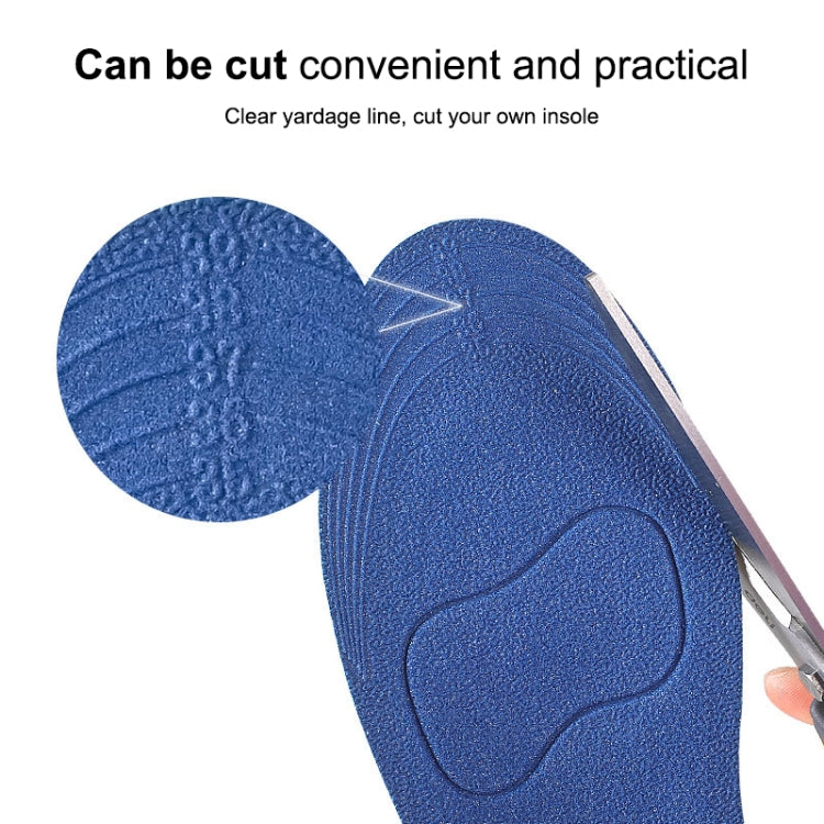 5 Pairs 082 Soft Breathable Shockproof Massage Cat Paw Sports Full Insole Shoe-pad, Size: 225-250mm