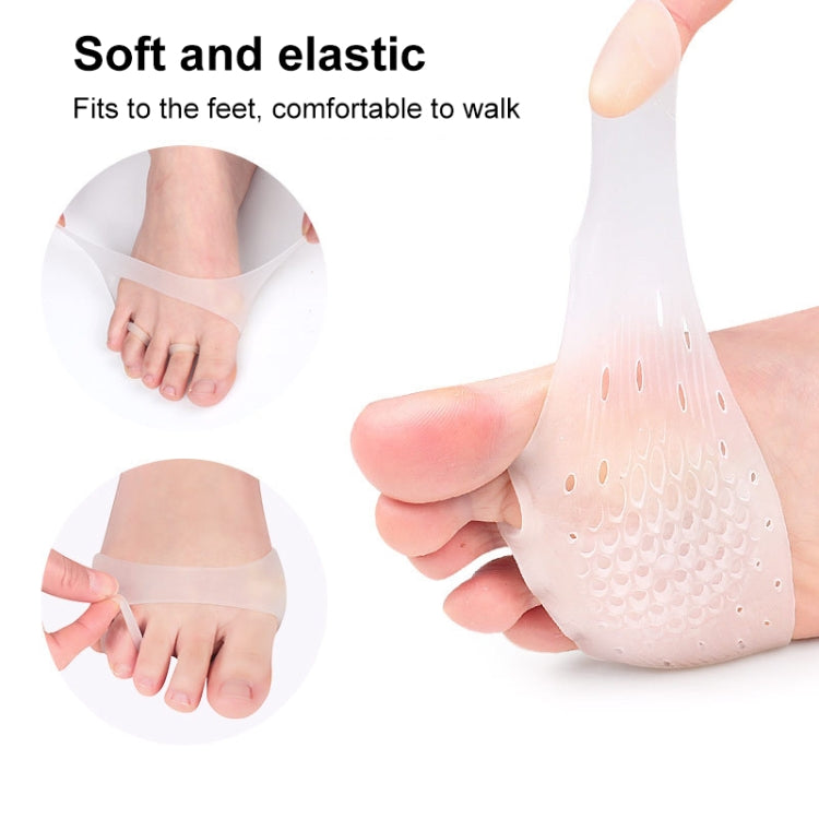 5 Pairs 084 Breathable Shockproof Wear-resistant Honeycomb Forefoot Pad