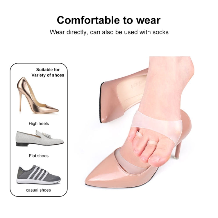 5 Pairs 084 Breathable Shockproof Wear-resistant Honeycomb Forefoot Pad
