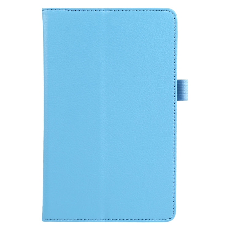 For Lenovo Tab M8 Litchi Texture Solid Color Horizontal Flip Leather Case with Holder & Pen Slot