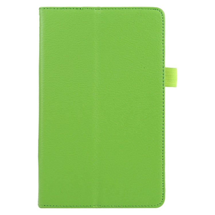 For Lenovo Tab M8 Litchi Texture Solid Color Horizontal Flip Leather Case with Holder & Pen Slot