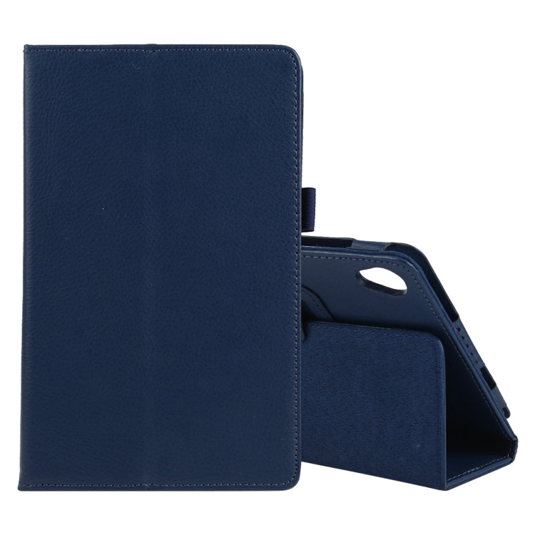 For Lenovo Tab M8 Litchi Texture Solid Color Horizontal Flip Leather Case with Holder & Pen Slot