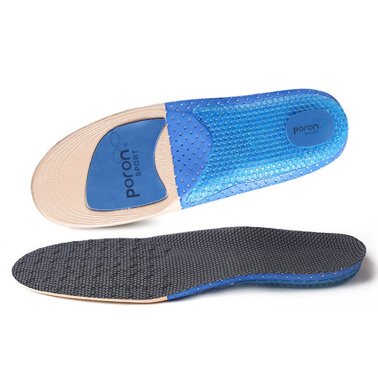 1 Pair 641 Casual Non-slip Shockproof Breathable Arch Of Foot Sports Insole Shoe-pad, Size:S (225-250mm)