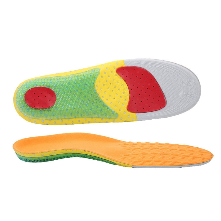 1 Pair 641 Casual Non-slip Shockproof Breathable Arch Of Foot Sports Insole Shoe-pad, Size:S (225-250mm)