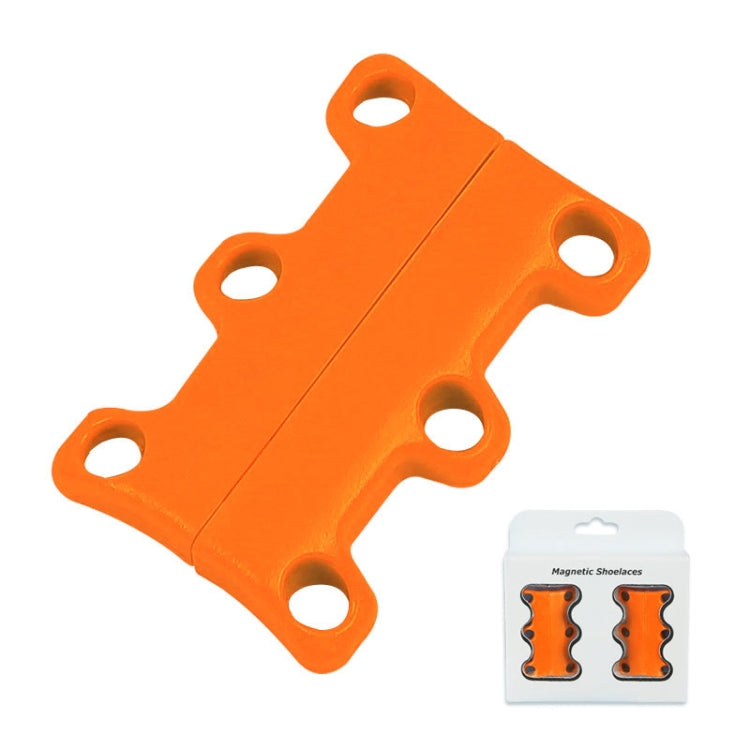 Magnetic Shoelace Buckle Non Binding Shoe Lace Accessories, Size:S (Below 230mm)