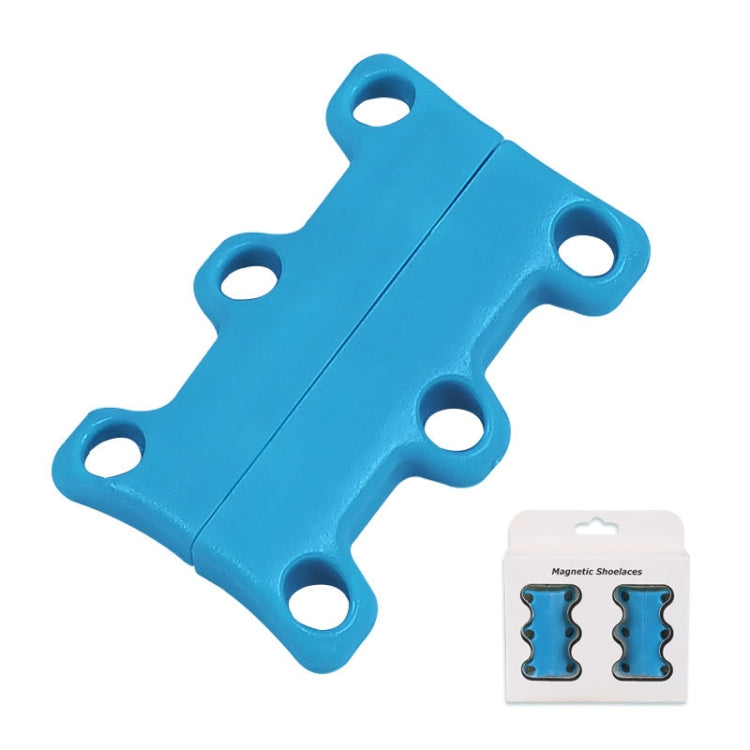 Magnetic Shoelace Buckle Non Binding Shoe Lace Accessories, Size:S (Below 230mm)